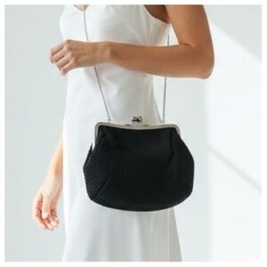 Elegant Black knit  Handbag